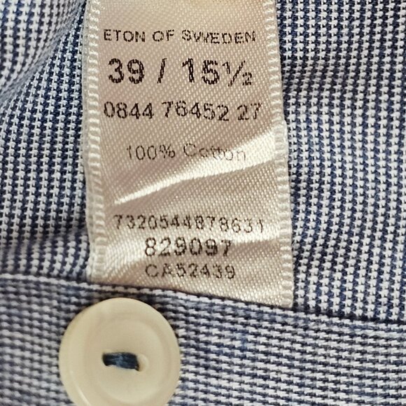 Eton Contemporary Button Down M 39 - Picture 7 of 7